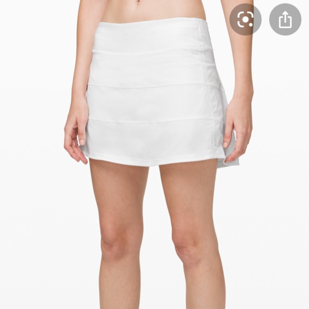 White Lulu skirt
